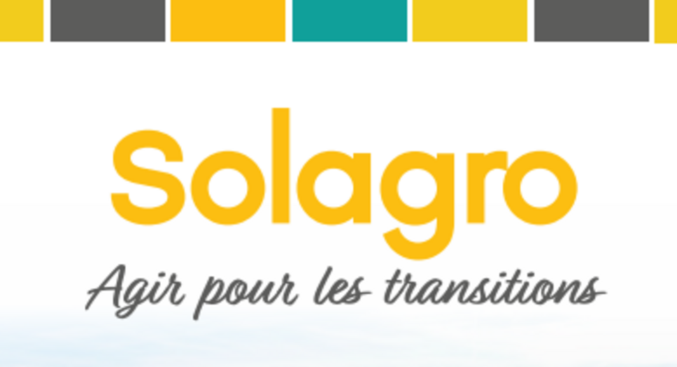 Logo Solagro — Agir pour les transitions